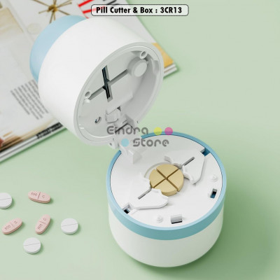 Pill Cutter & Box : 3CR13